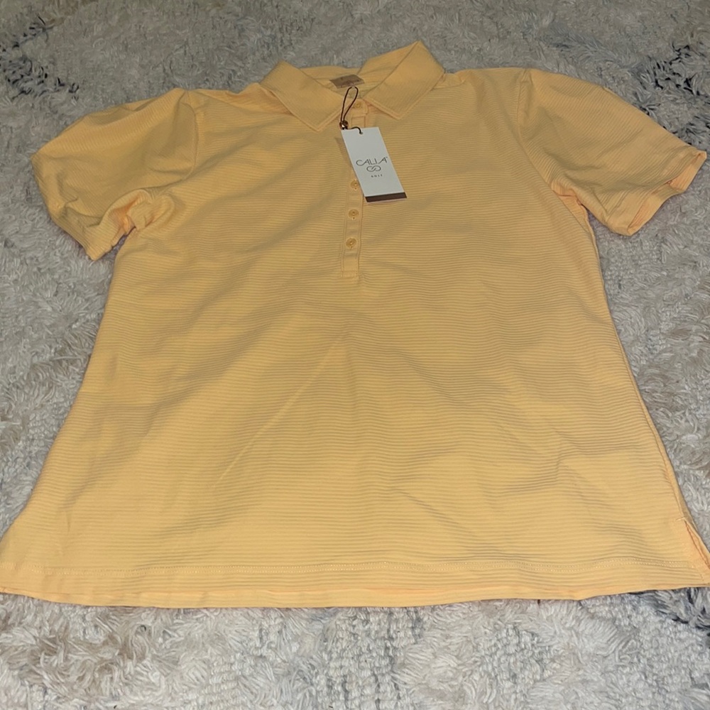 Calia Orange Polo